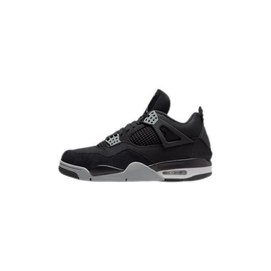 AJ4 Black Canvas