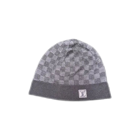 Louis V Beanie Grey