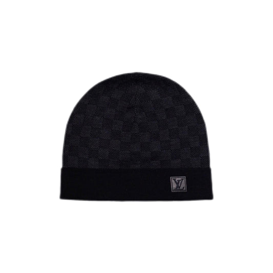 Louis V Beanie Black